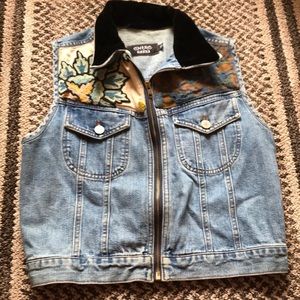 Small jean vest